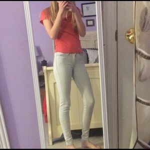 🔥3/$10 Skinny White Denim Jeans